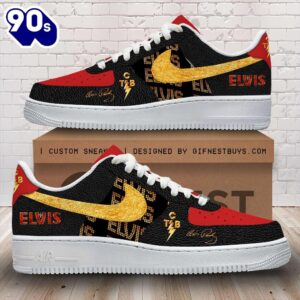 Elvis Presley Air Force 1 Shoes For Fans New Trend