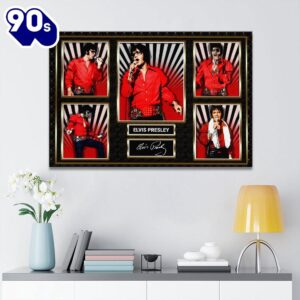 Elvis Presley Rectangle Canvas With…