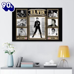 Elvis Presley Rectangle Canvas With…