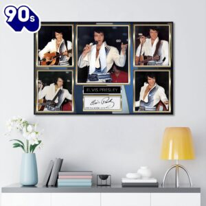 Elvis Presley Rectangle Canvas With…