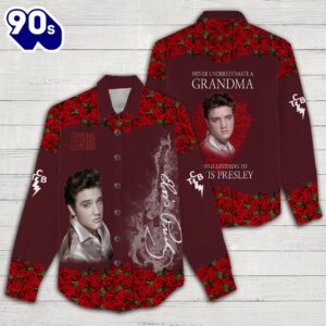 Elvis Presley Women’s Casual Shirt…