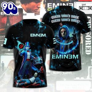 Eminem Houdini The Death Of Slim Shady  All Over Print Rapper Shirts For Fans