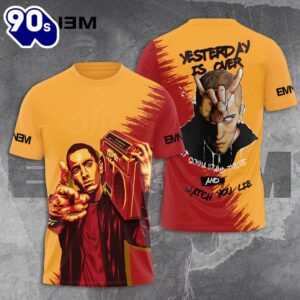 Eminem Music Rapper Singer Hip Hop Rap  All Over Print Rapper Shirt For Fans