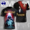 Eminem New Album All Over Printed Clothes  All Over Print Rapper Shirt For Fans