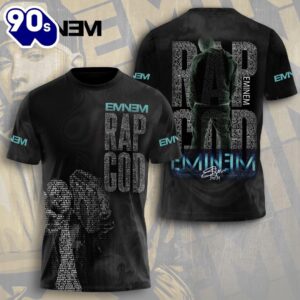 Eminem Rap God Music 2024  All Over Print Rapper Shirt For Fans