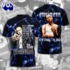 Eminem Slim Shady I’m Back 2024 Blue  All Over Print Rapper Shirts For Fans