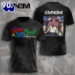 Eminem The Death Of Slim Shady Coup De Grace  All Over Print Rapper Shirt For Fans