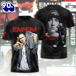 Eminem The Real Slim Shady Song Gift For Fans  All Over Print Rapper Shirt For Fans