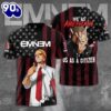 Eminem We As Americans  All Over Print Rapper Shirt For Fans