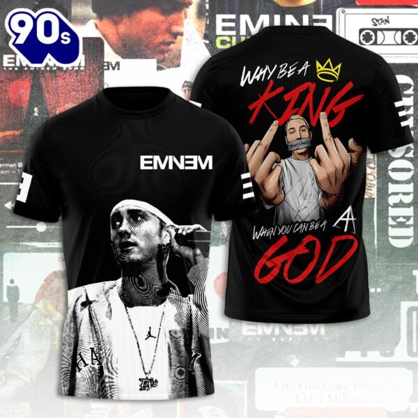 Eminem You Can Be A Rap God  All Over Print Rapper Shirt For Fans