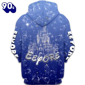 Enchanted Castle Glitter Pattern Eeyore Activewear Set