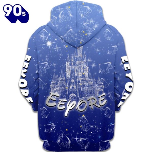 Enchanted Castle Glitter Pattern Eeyore Activewear Set