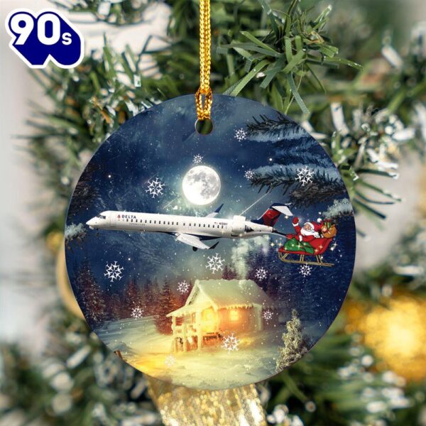 Endeavor Air CRJ-900 Ceramic Ornament