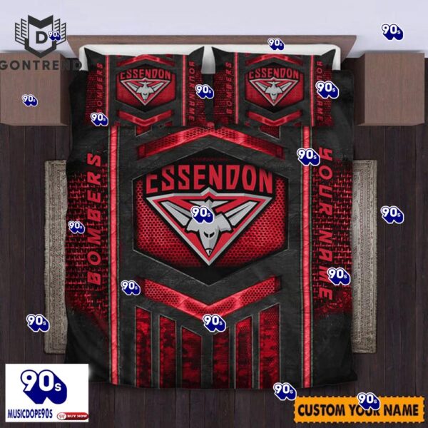 Essendon Football Club Bedding Set For Fan New Arrivals 2024