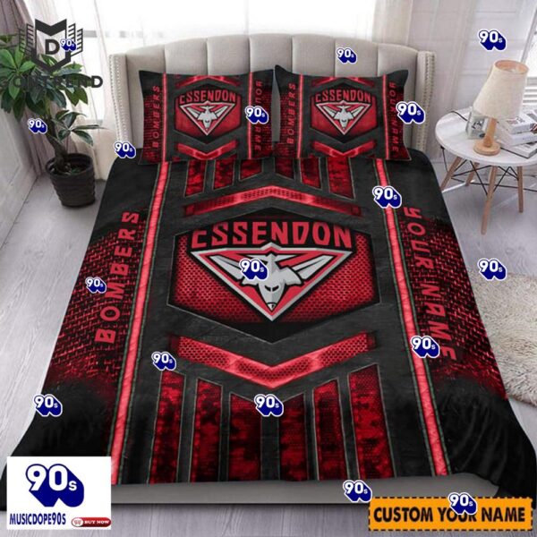 Essendon Football Club Bedding Set For Fan New Arrivals 2024