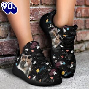 Exotic Cat Sneakers Sporty Shoes For Cat Lover