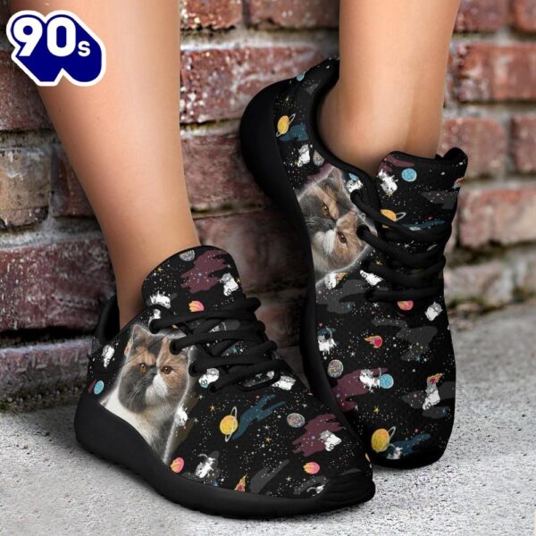 Exotic Cat Sneakers Sporty Shoes For Cat Lover