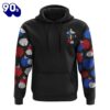 Faith Hope Love Red White Blue Rose 3D Hoodie