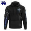 Faith Jesus Cross Galaxy Flag 3D Hoodie