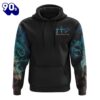 Faith Jesus Lion Warrior Colorful Smoke 3D Hoodie