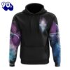 Faith Over Fear Jesus Galaxy Sky 3D Hoodie