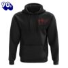 Faith Red Rose Flag 3D Hoodie