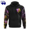 Faith Rose Cross Colorful Smoke 3D Hoodie