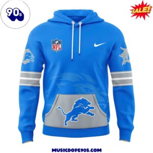 Fanatics Blue Detroit Lions 2024 Hoodie