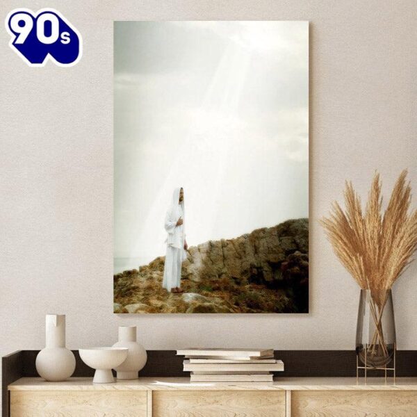 Father Of Heaven And Earth Canvas Wall Art  Poster Gift Christmas