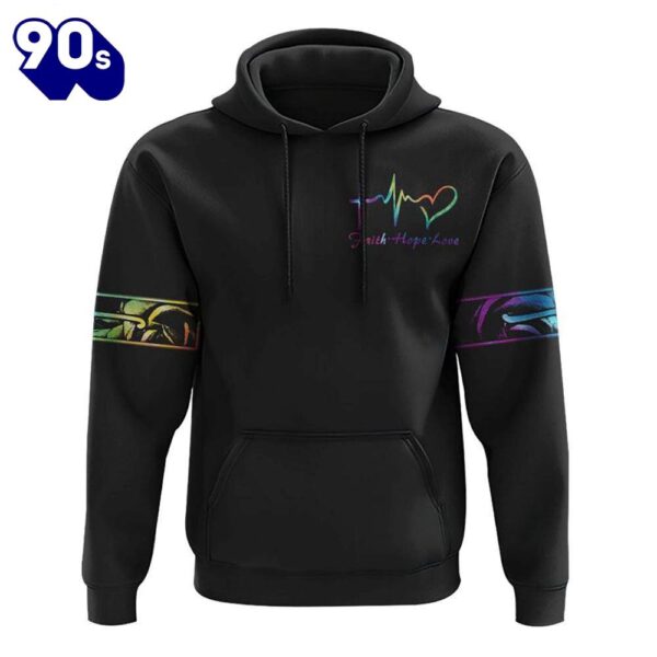 Fe Rose Colorful 3D Hoodie