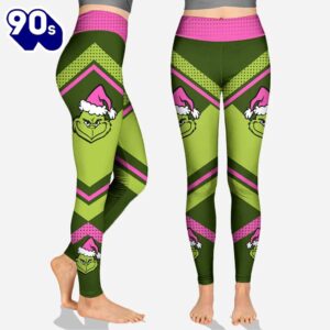 Feeling Extra Grinchy - Personalized Green Monster Christmas Hoodie and Leggings