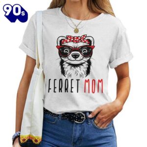 Ferret Mom Animal Lover Weasel…