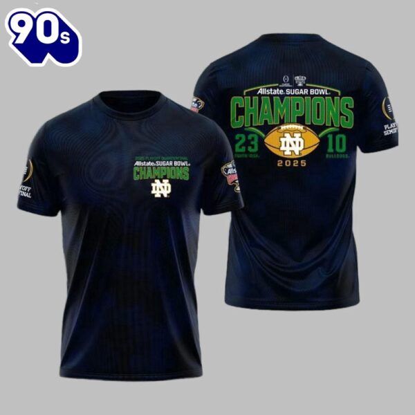 Fighting Irish 2025 Sugar Bowl Champions Shirt