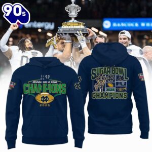 Fighting Irish College Football Playoff 2025 Sugar Bowl Champions Shirt