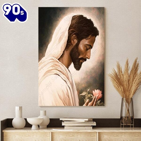 Fine Art Christ Portrait Jesus Christ Side Profile Jesus Jesus Canvas Art