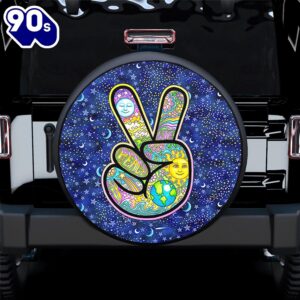 Hippie Tire Covers Finger Colorful…