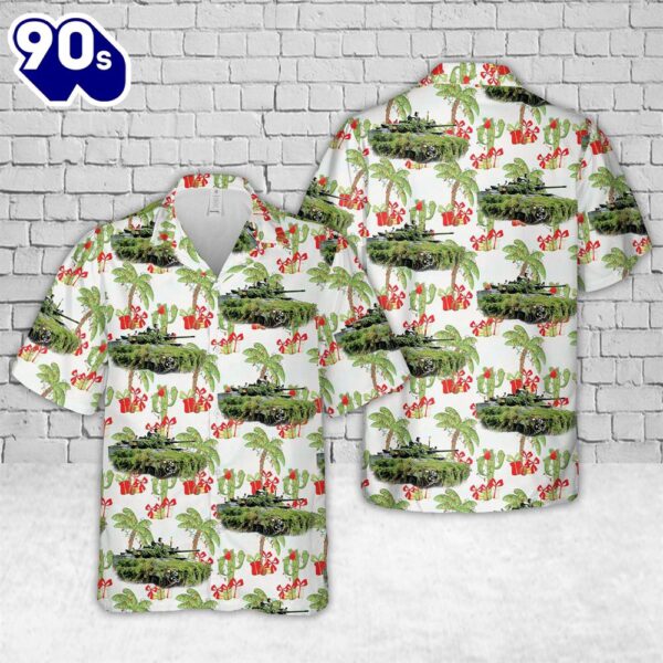 Finnish Army CV9030FIN Christmas Hawaiian Shirt