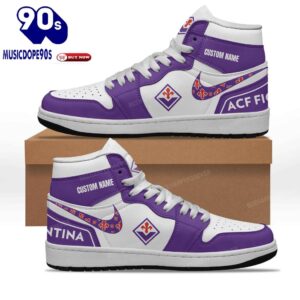 Fiorentina Nike Logo Purple White…