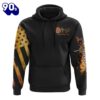 Firefighter Cross Wings 3D Hoodie