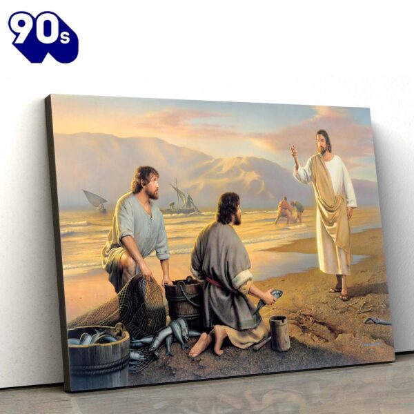 Fishers Of Men Canvas Picture Jesus Christ Canvas Art