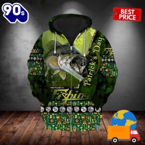 Fishing Irish St Patrick Green…