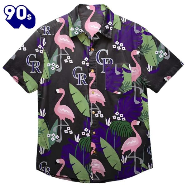 Flamingo The Beach Is Calling And We Must Go Hawaiian Button Up Shirts