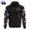 Floral Rose Butterfly Wings 3D Hoodie