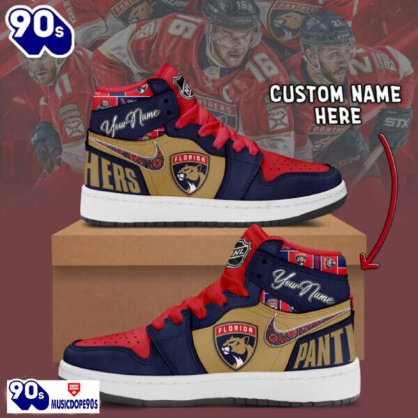 Florida Panthers Air Jordan 1 Shoes