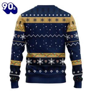 Florida Panthers Hohoho Mickey Christmas Ugly Sweater