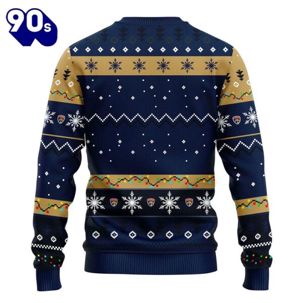 Florida Panthers Hohoho Mickey Christmas Ugly Sweater  Gift Christmas