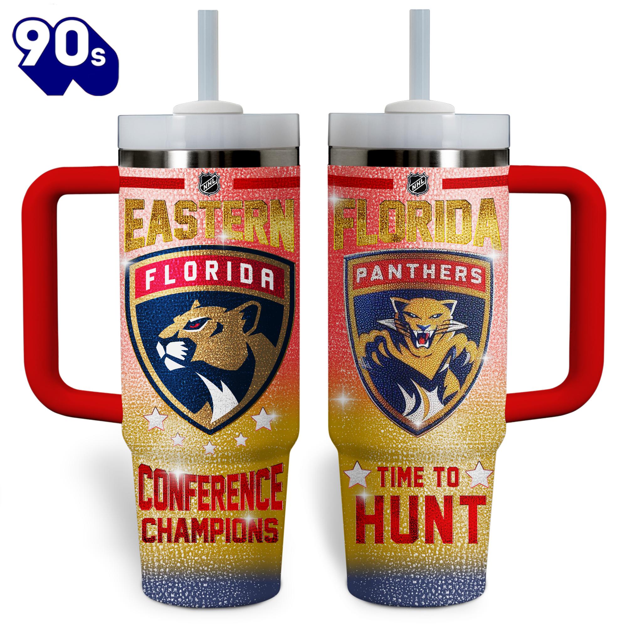 Florida Panthers NHL Custom Stanley Quencher 40oz Stainless Steel Tumbler With Handle - NHL Tumbler 40oz Florida Panthers NHL Custom Stanley Quencher 40oz Stainless Steel Tumbler With Handle - NHL Tumbler 40oz