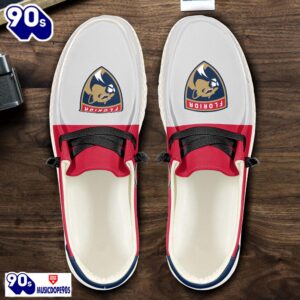 Florida Panthers NHL Hey Dude Shoes Custom Name Perfect Gift