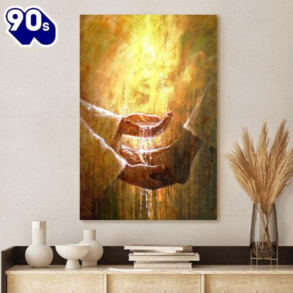 Foot Washing Canvas Wall Art  Poster Gift Christmas