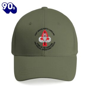 Fort Bragg Home Of The Airborne And Special Operations Forces Embroidered Cap